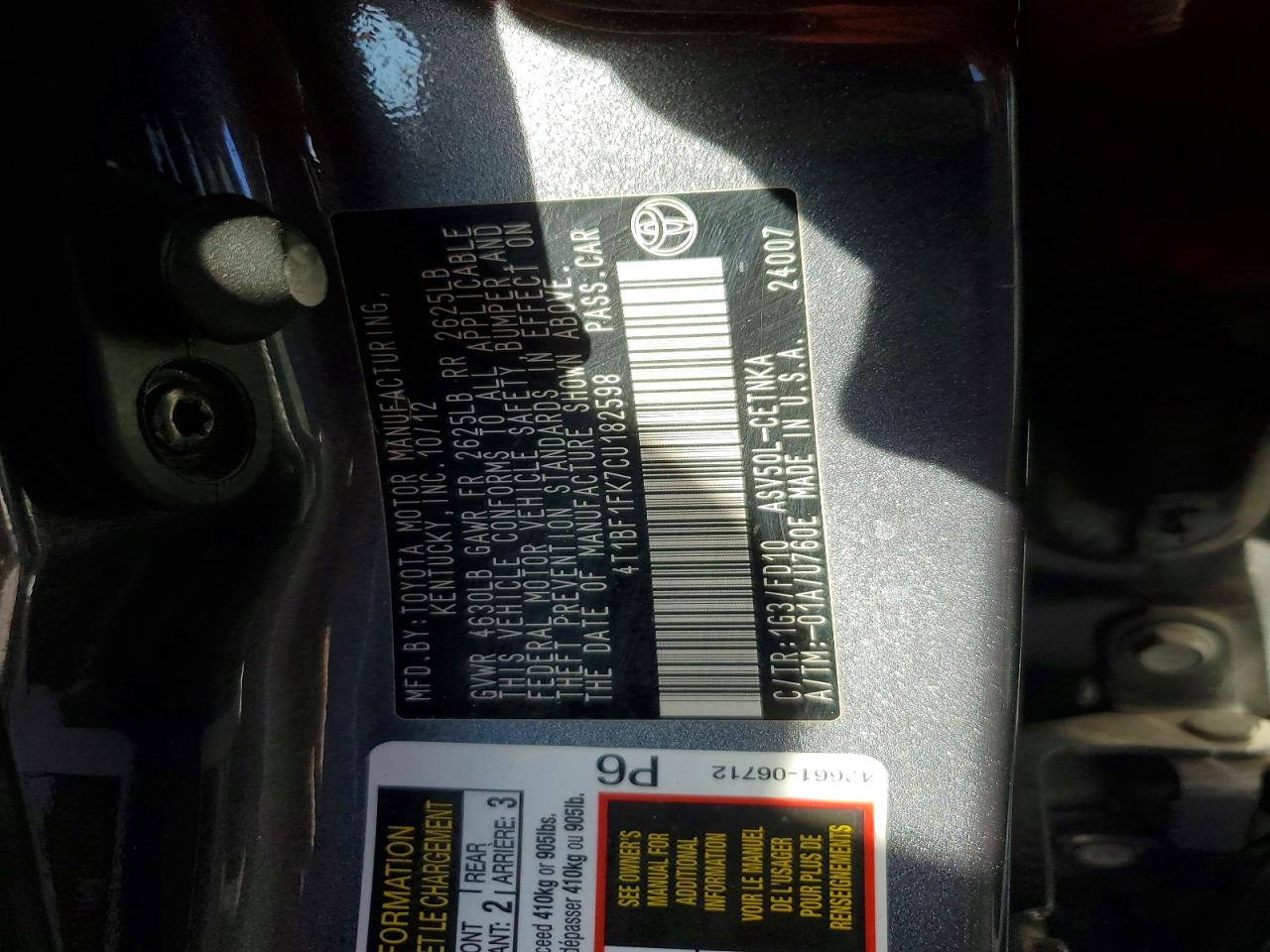 Toyota Camry Base