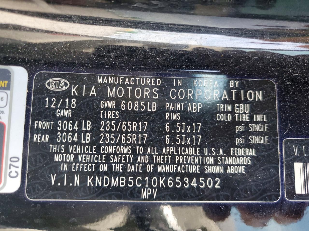 Kia Sedona Lx