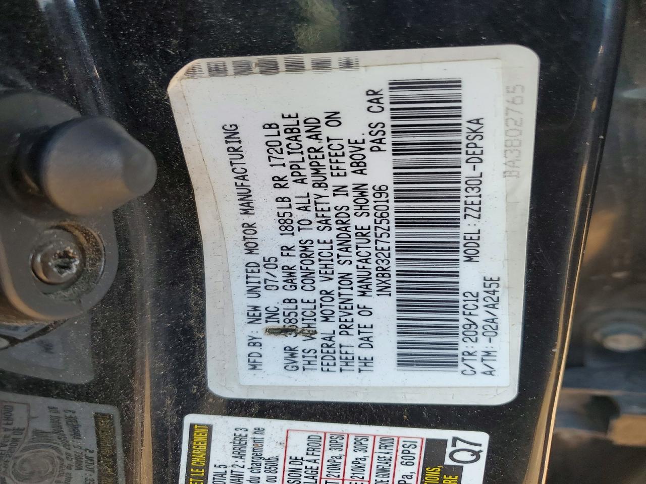 Toyota Corolla S