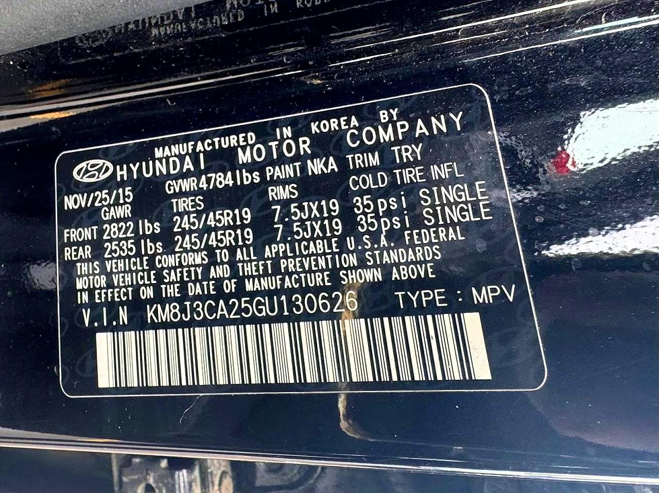 Hyundai TUCSON Limited