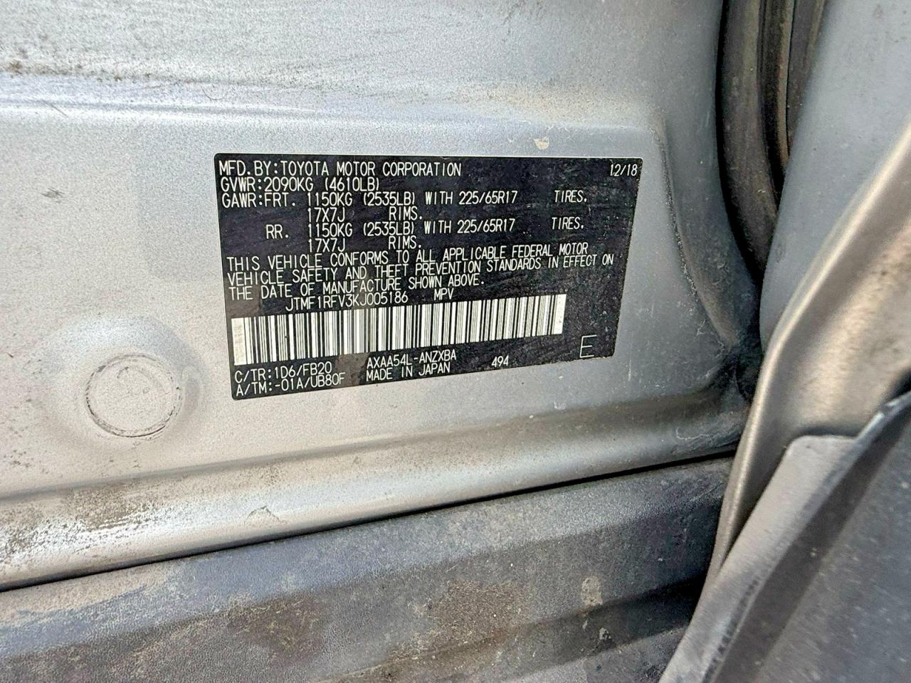Toyota RAV4 Le