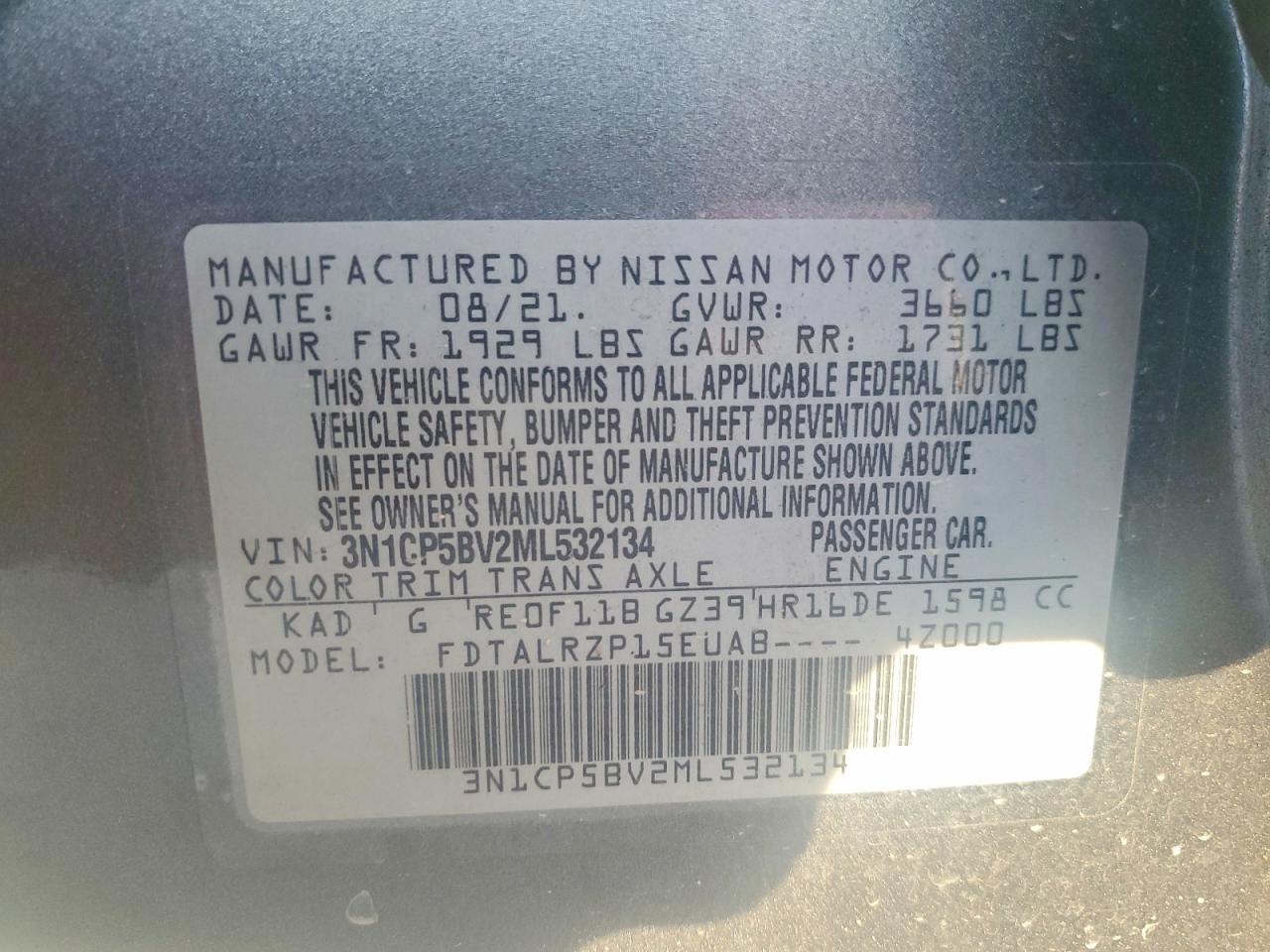 Nissan Kicks S