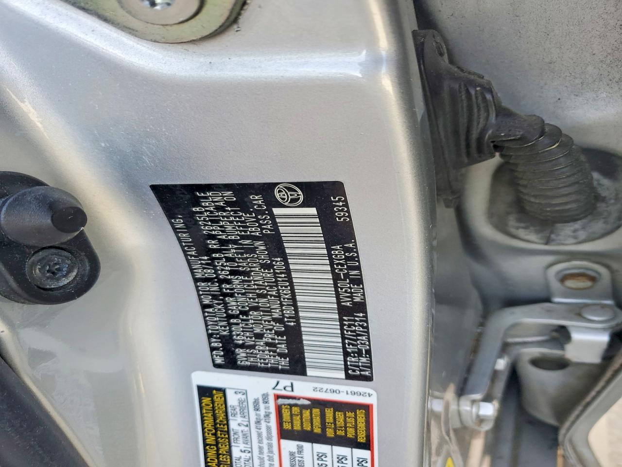 Toyota Camry Xle