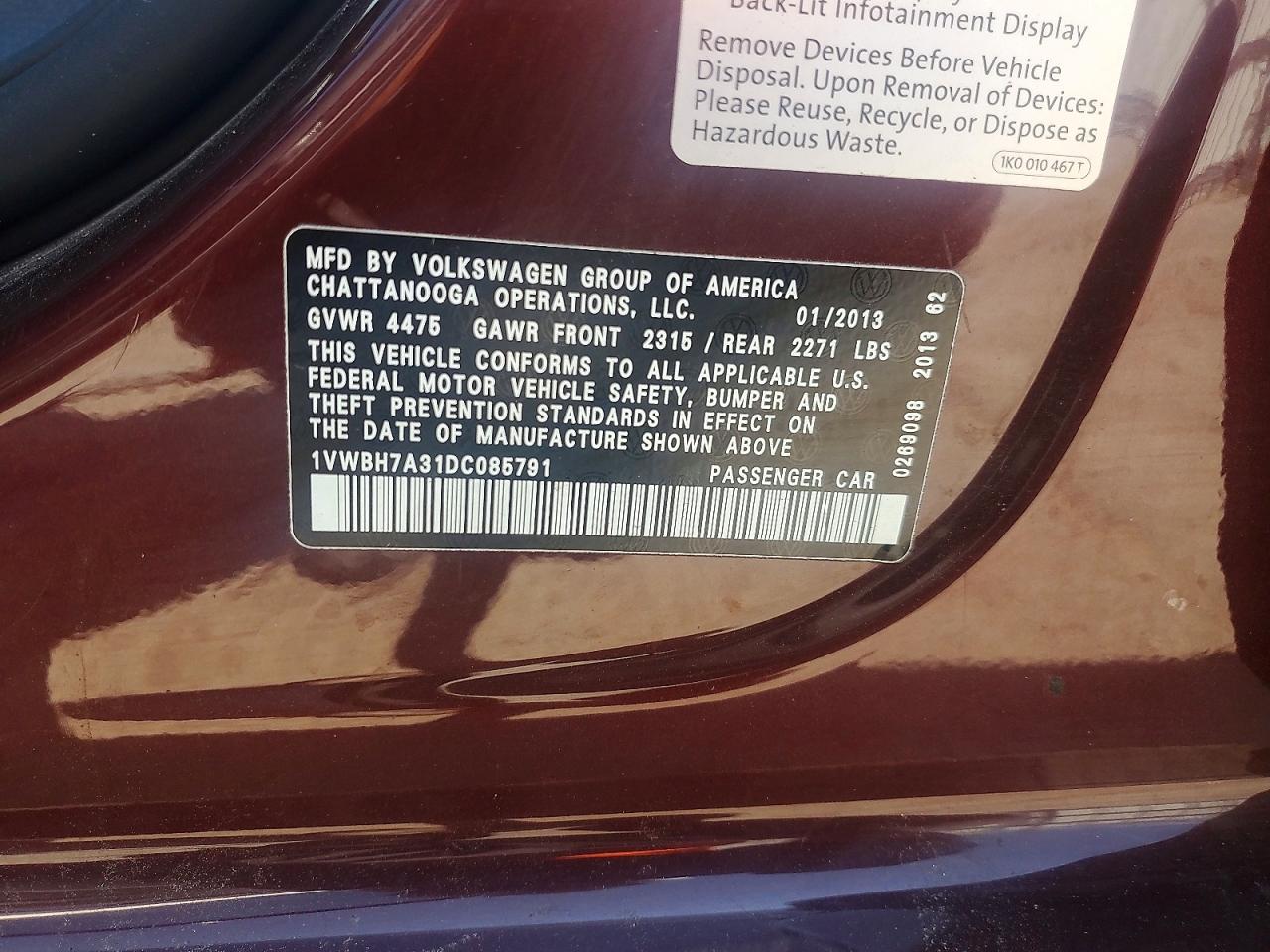 Volkswagen Passat Se
