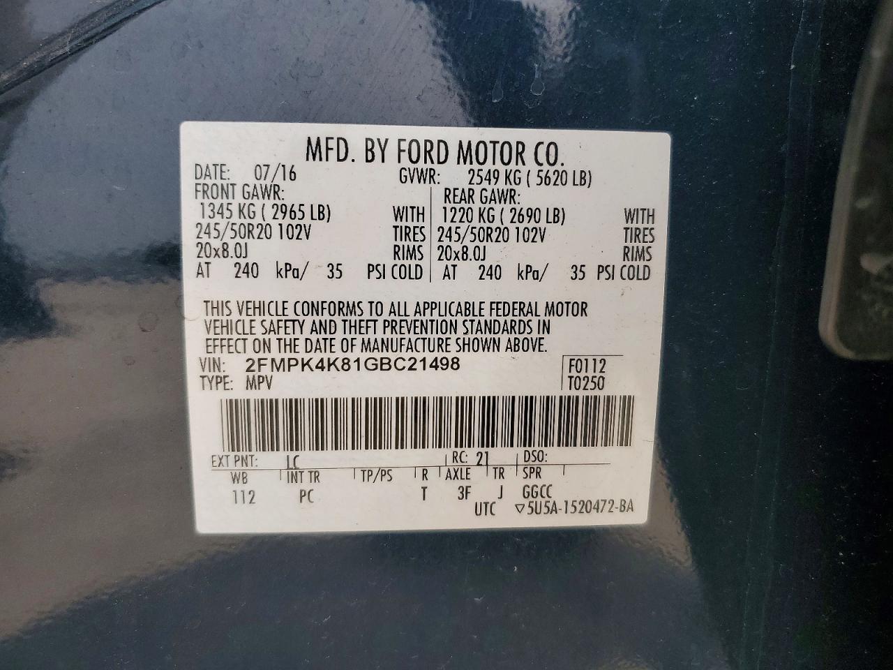 Ford Edge Titanium