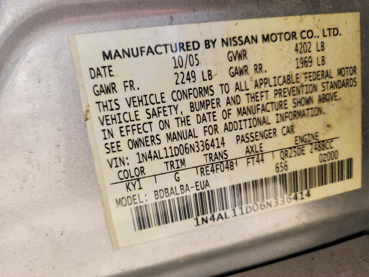 Nissan Altima 2.5