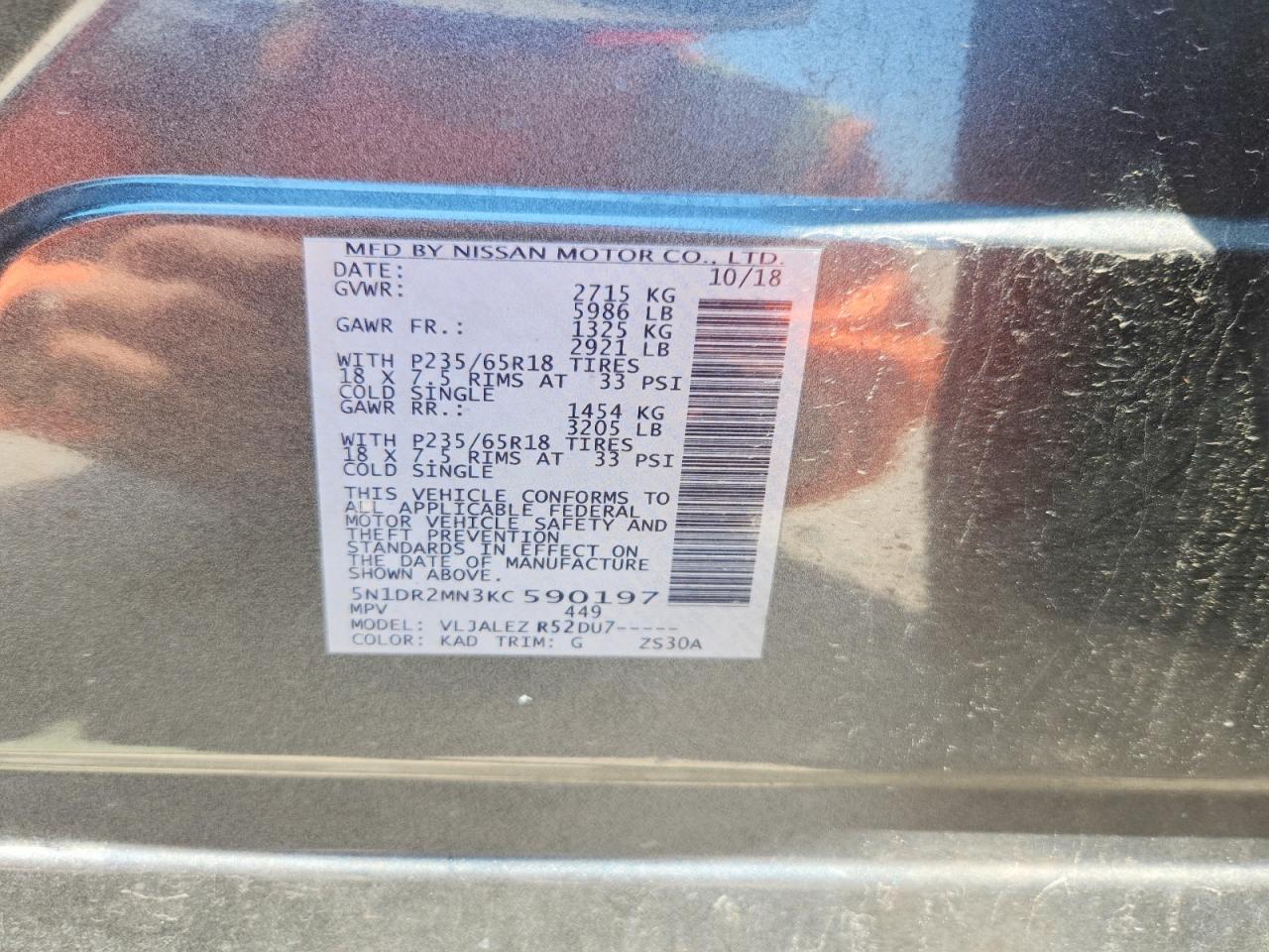 Nissan Pathfinder Sv