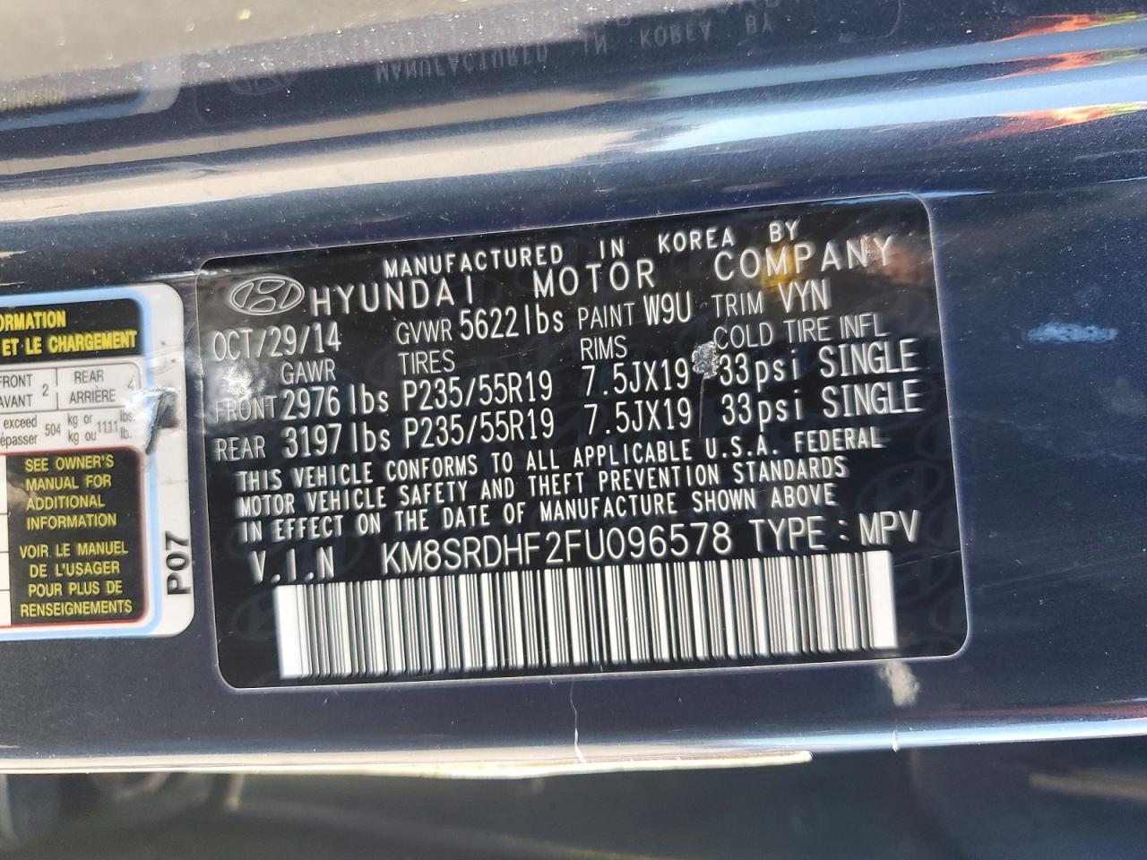 Hyundai SANTA FE Limited