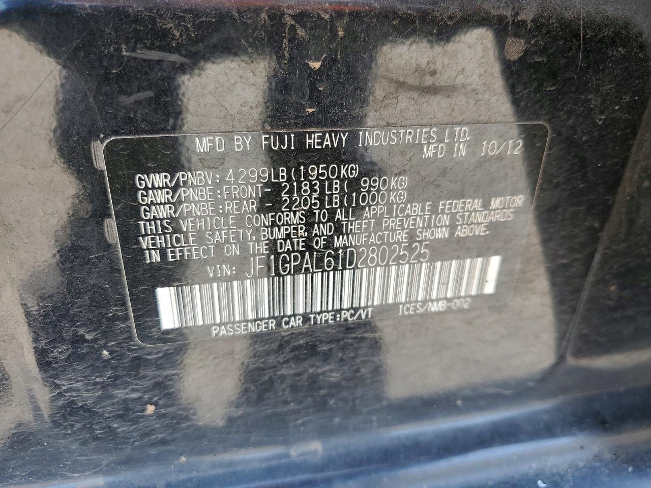 Subaru Impreza Sport Premium