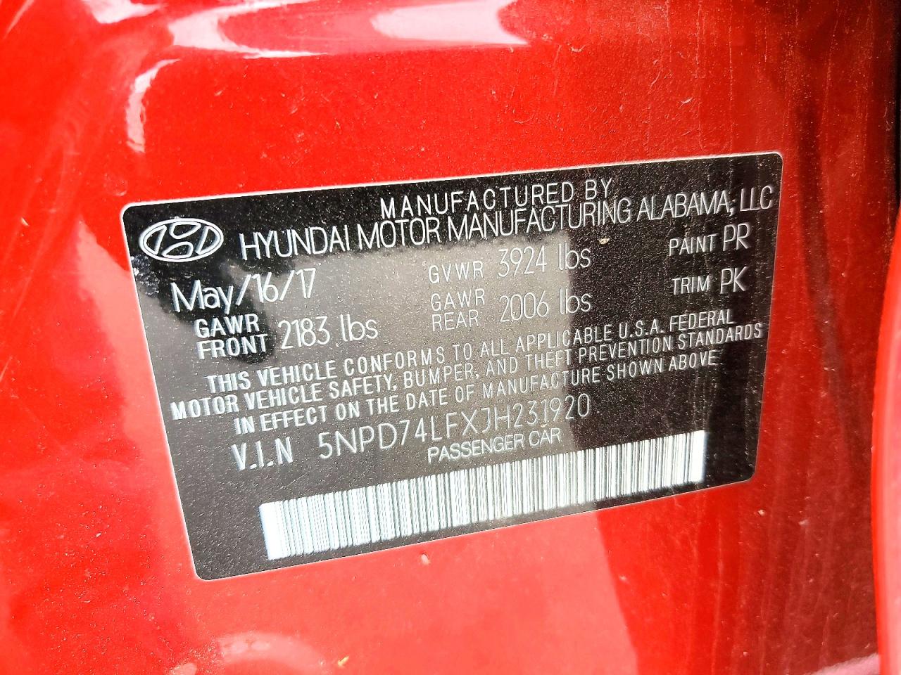 Hyundai ELANTRA Se