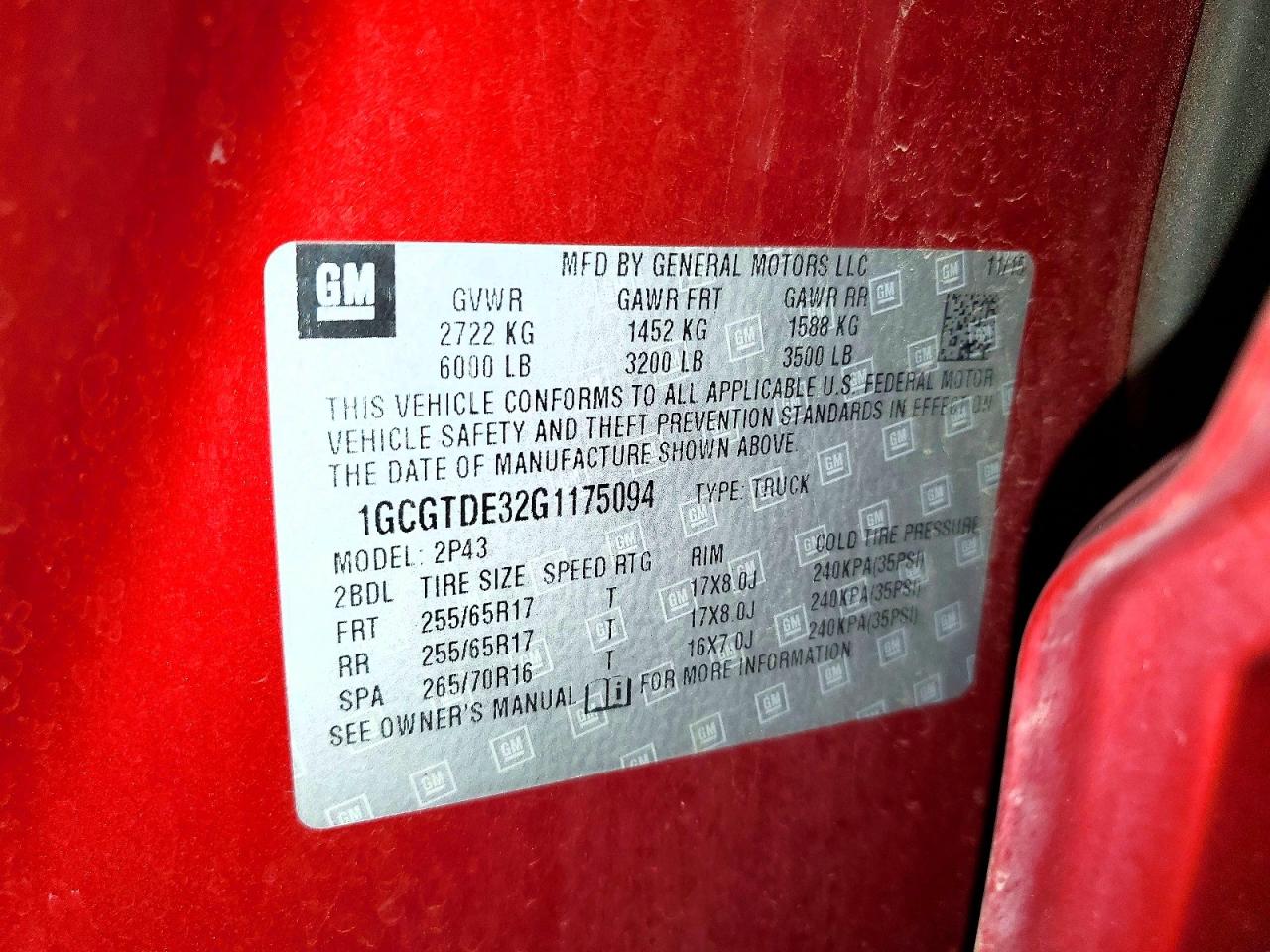 Chevrolet Colorado Z71