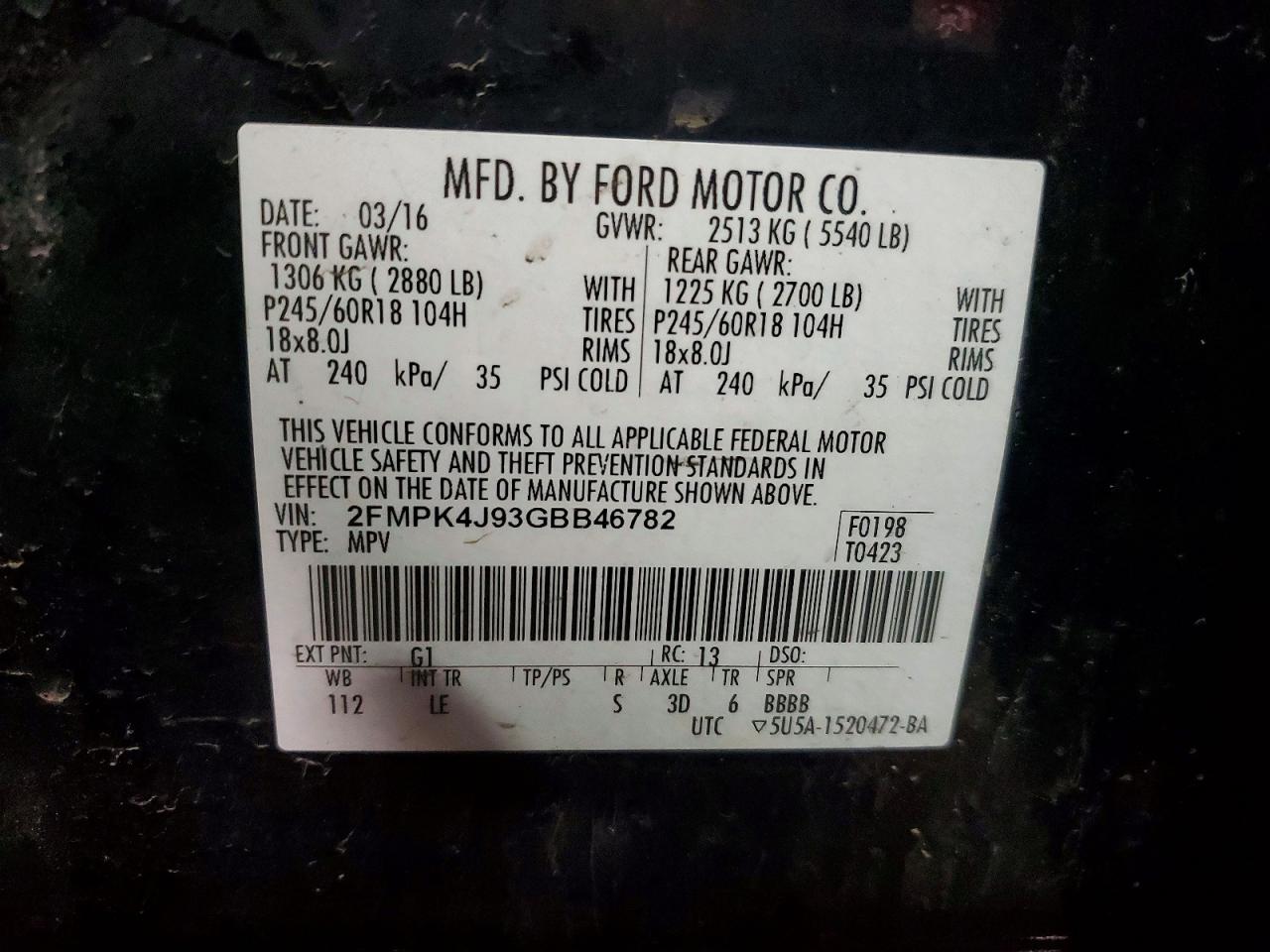 Ford Edge Sel