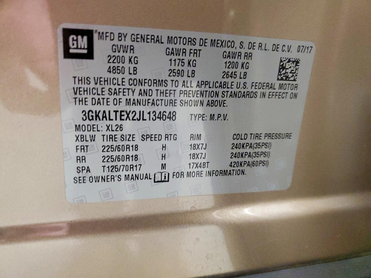 GMC Terrain Sle