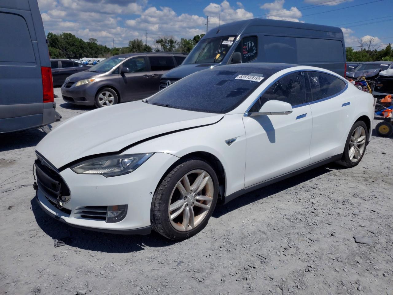 Salvage Tesla Model S Image