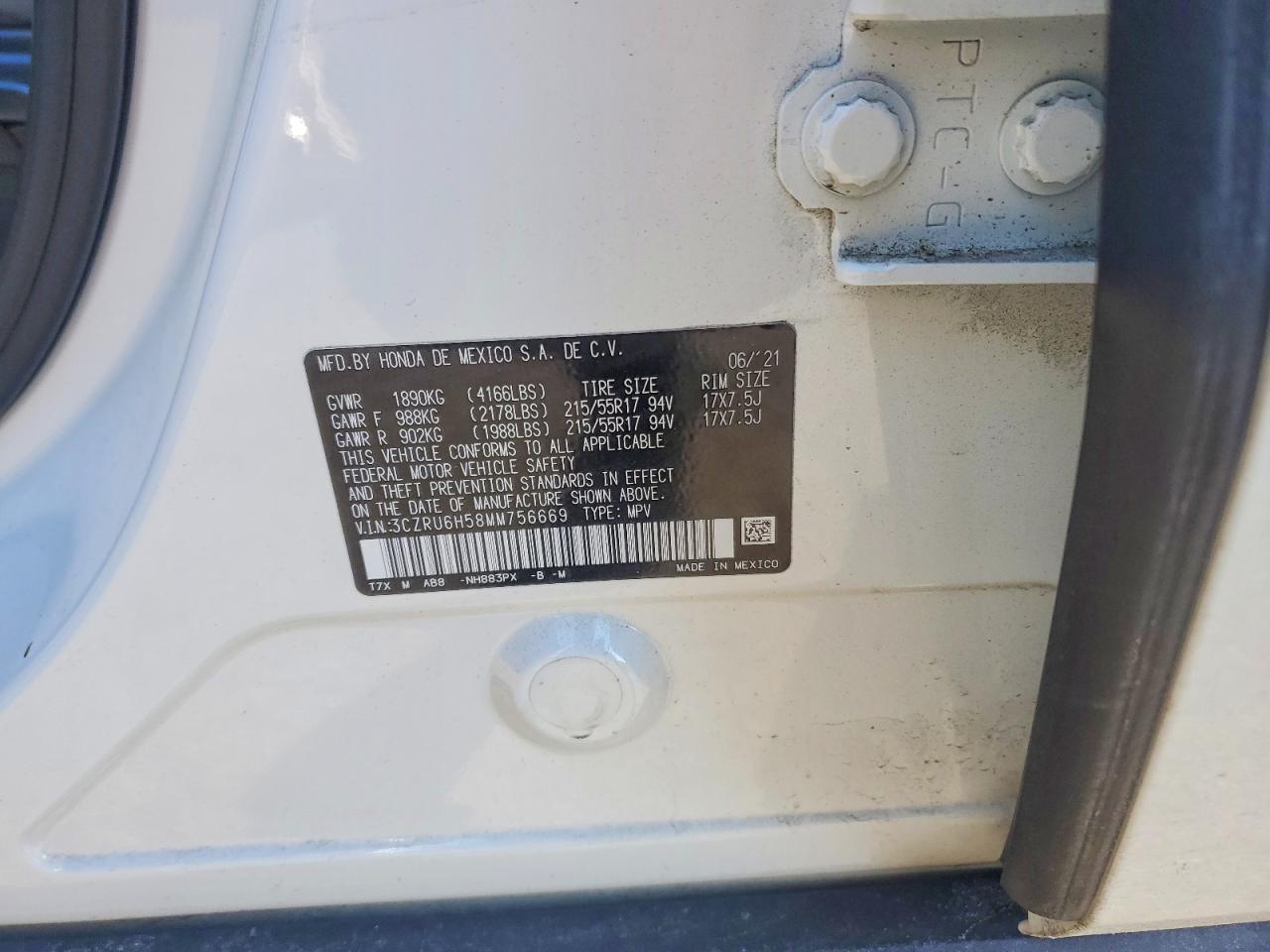 Honda HR-V Ex