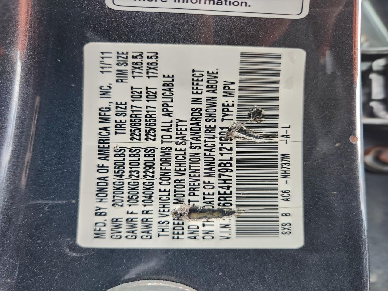 Honda Crv Exl