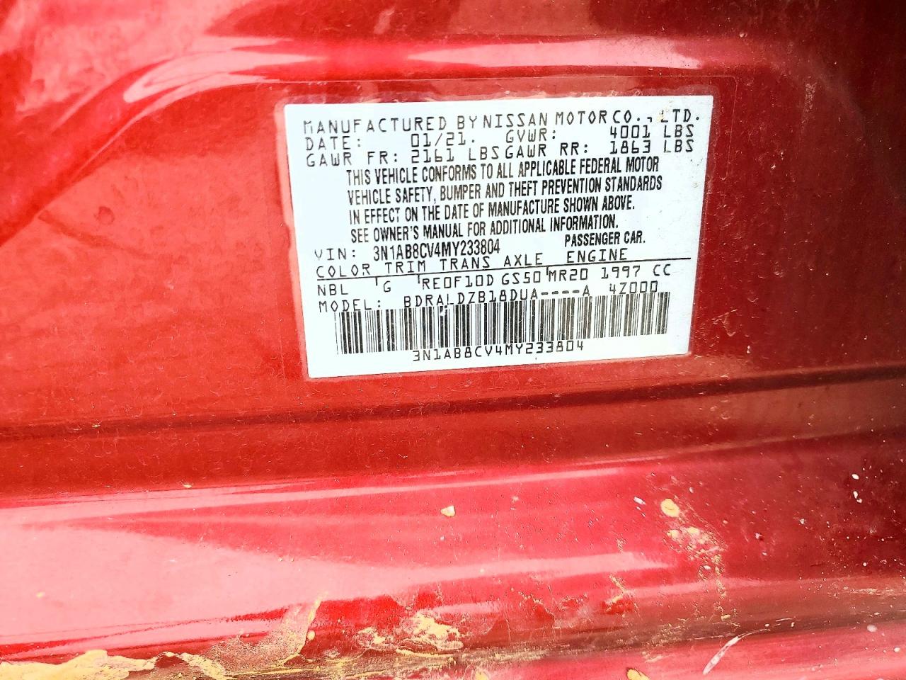 Nissan Sentra Sv