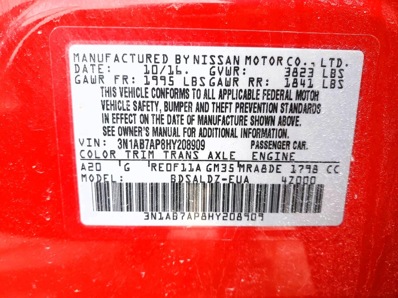 Nissan Sentra S