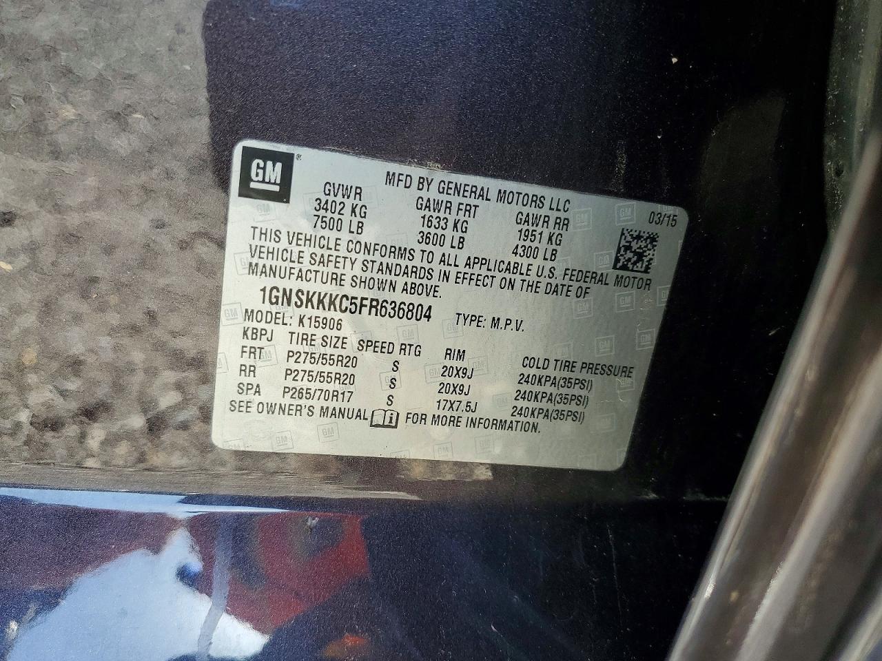 Chevrolet Suburban K1500 Ltz