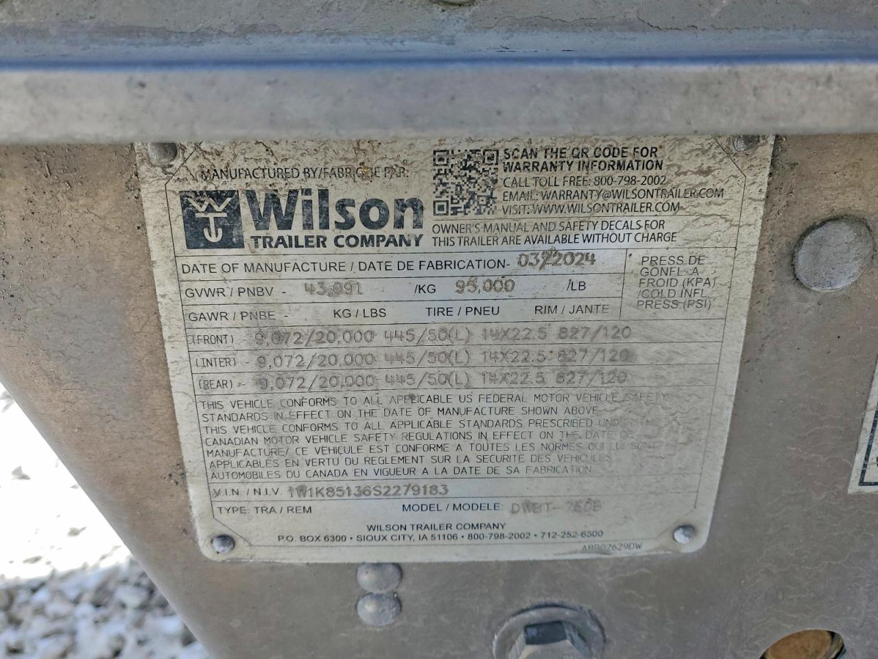 Wilson Semi Trail