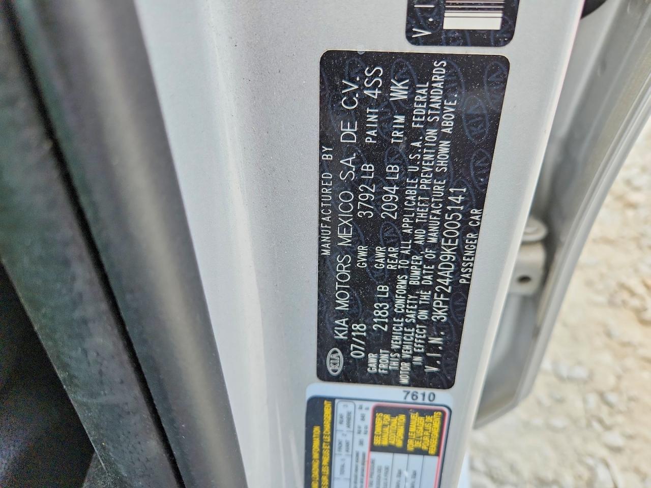 Kia Forte Lxs