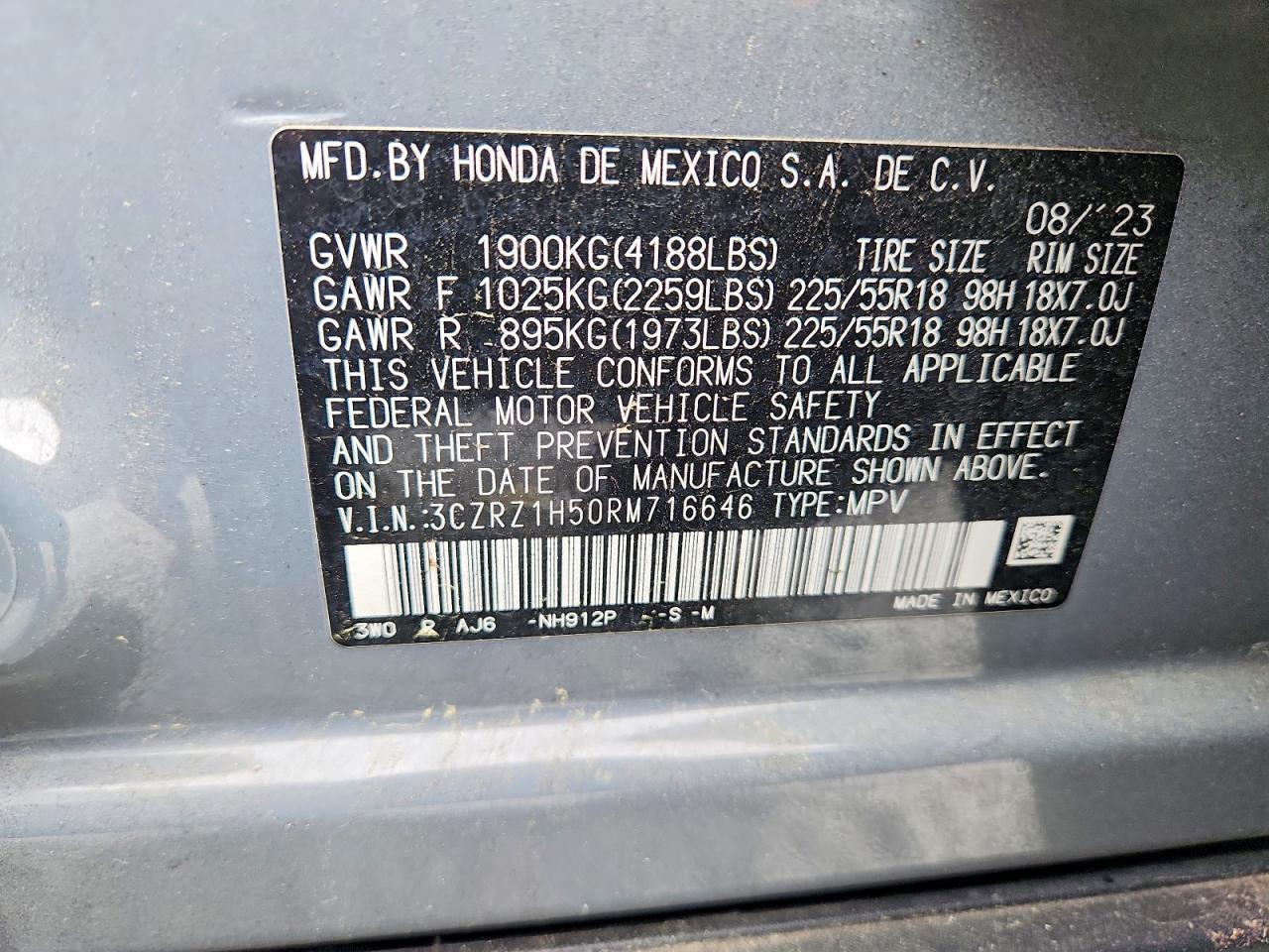Honda HR-V Sport