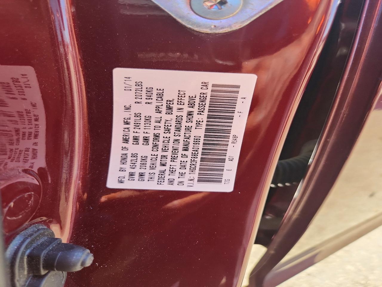Honda Accord Exl