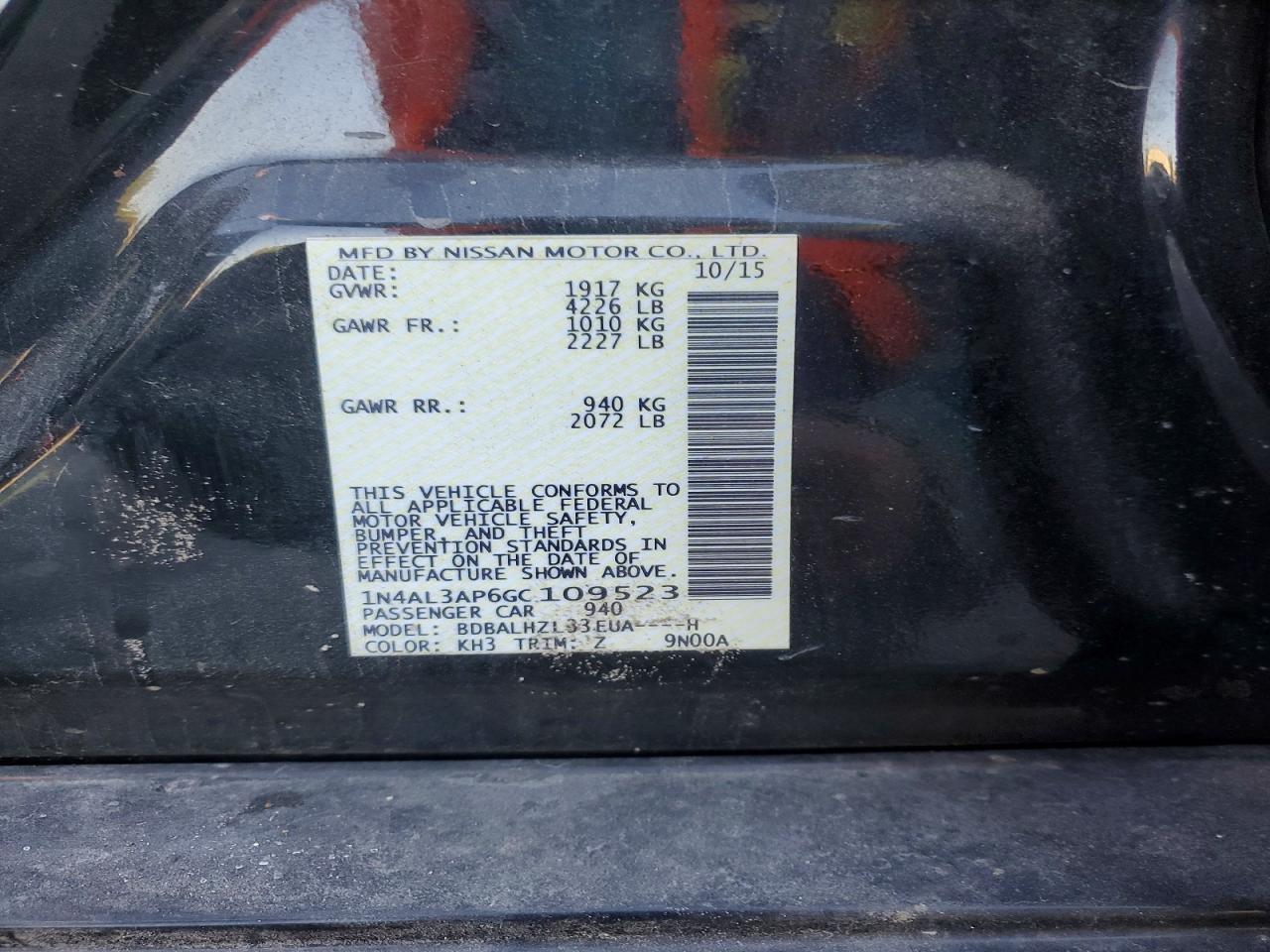 Nissan Altima 2.5 Sr