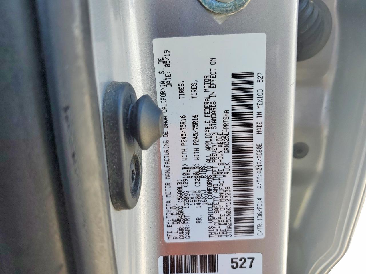Toyota Tacoma Sr5 V6