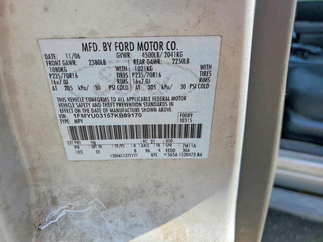 Ford Escape Xlt