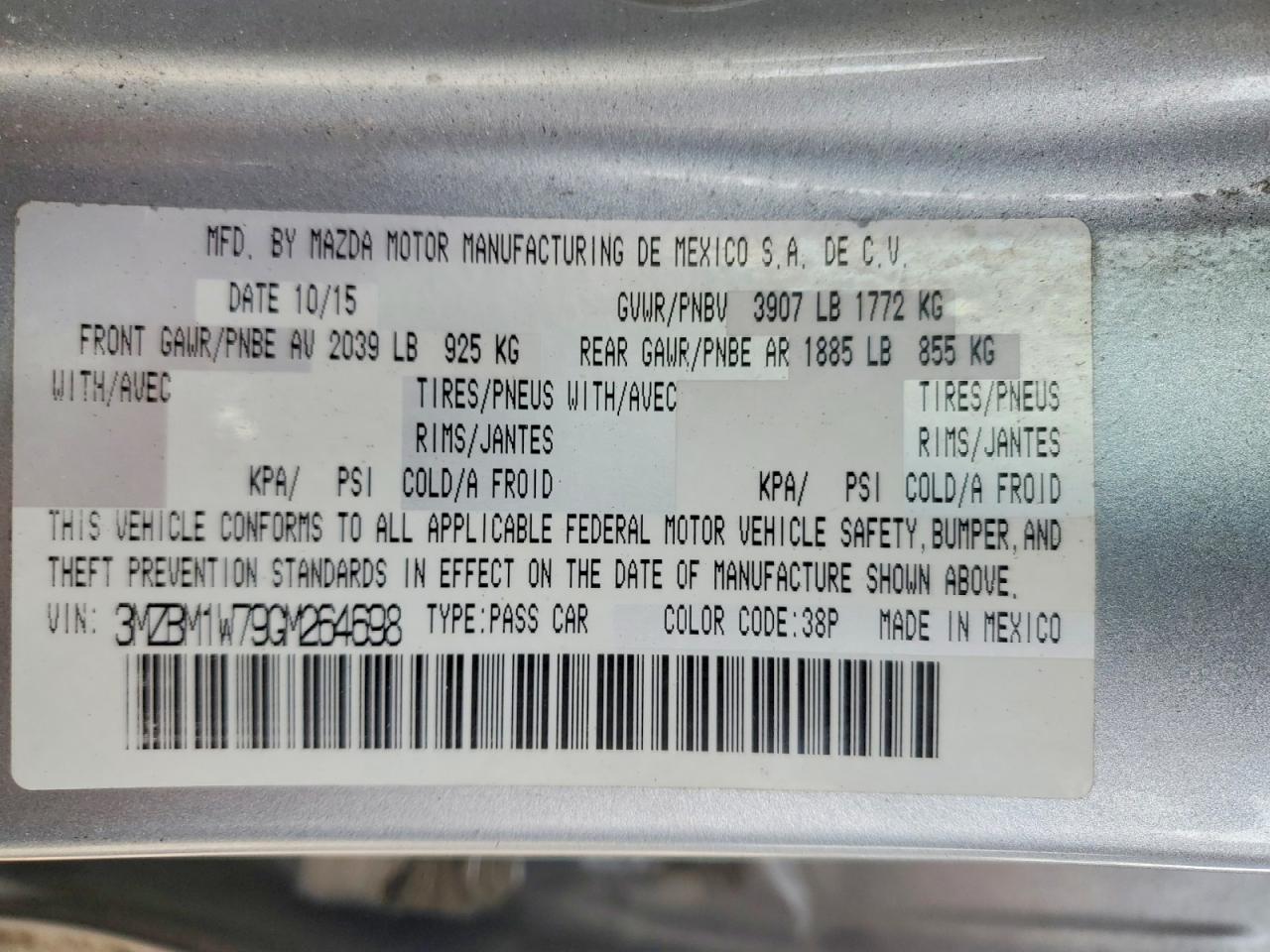 Mazda 3 Touring