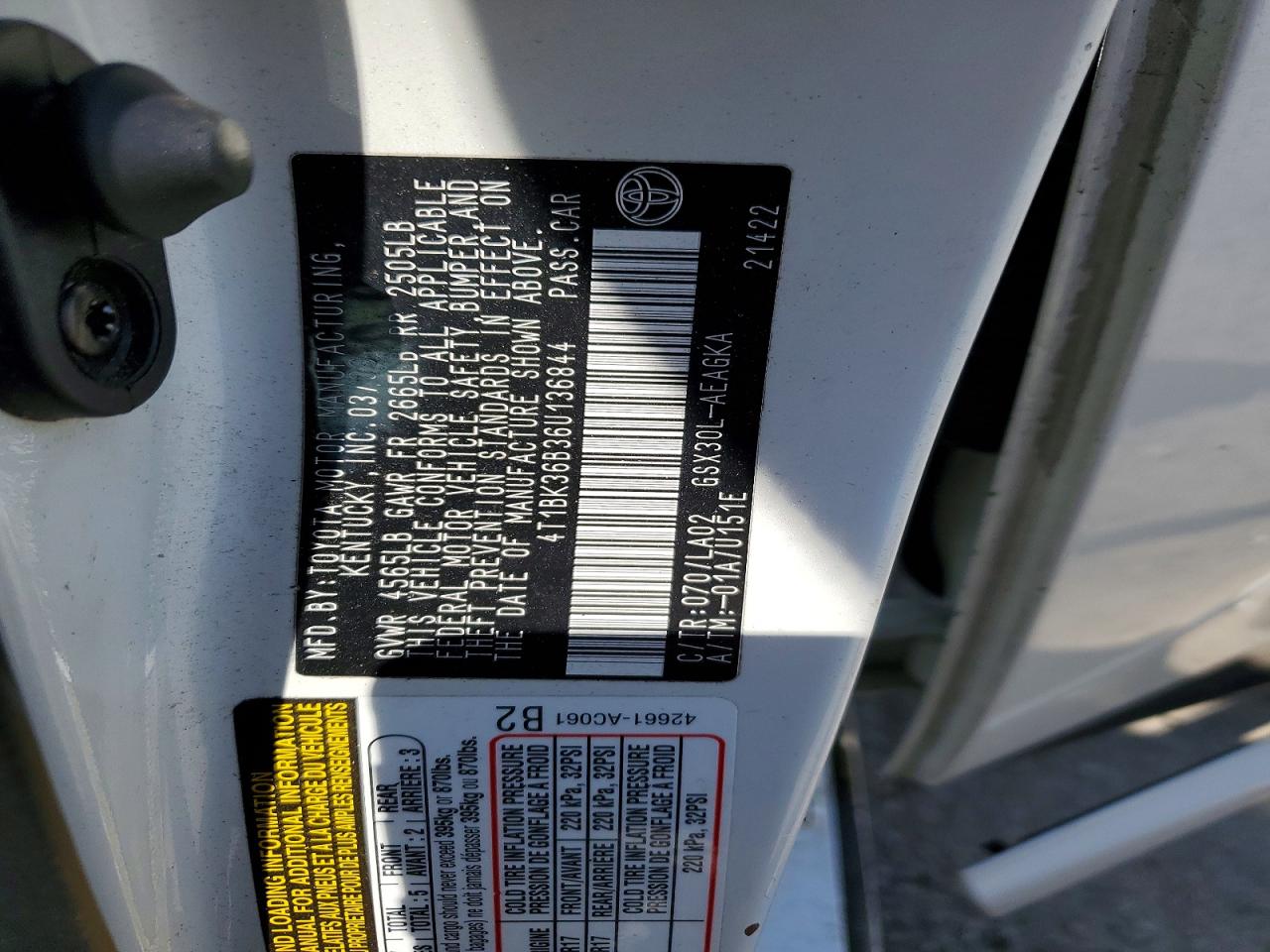 Toyota Avalon Xls