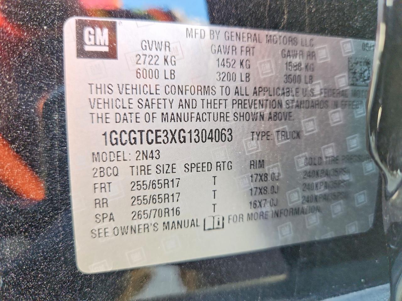 Chevrolet Colorado Lt