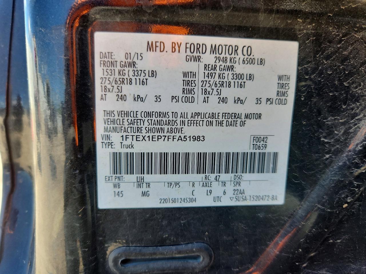 Ford F-150 Super Cab