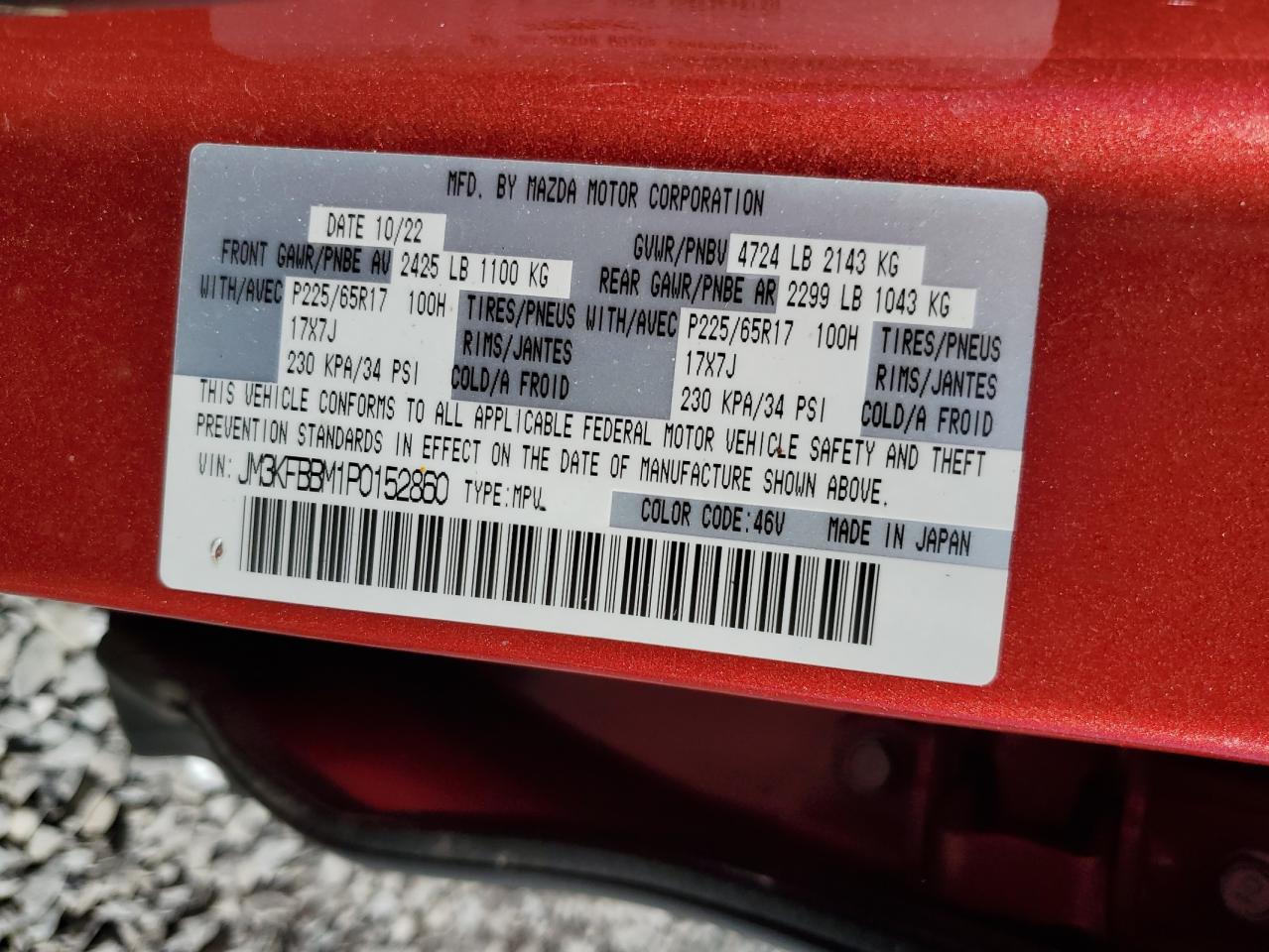 Mazda Cx Select