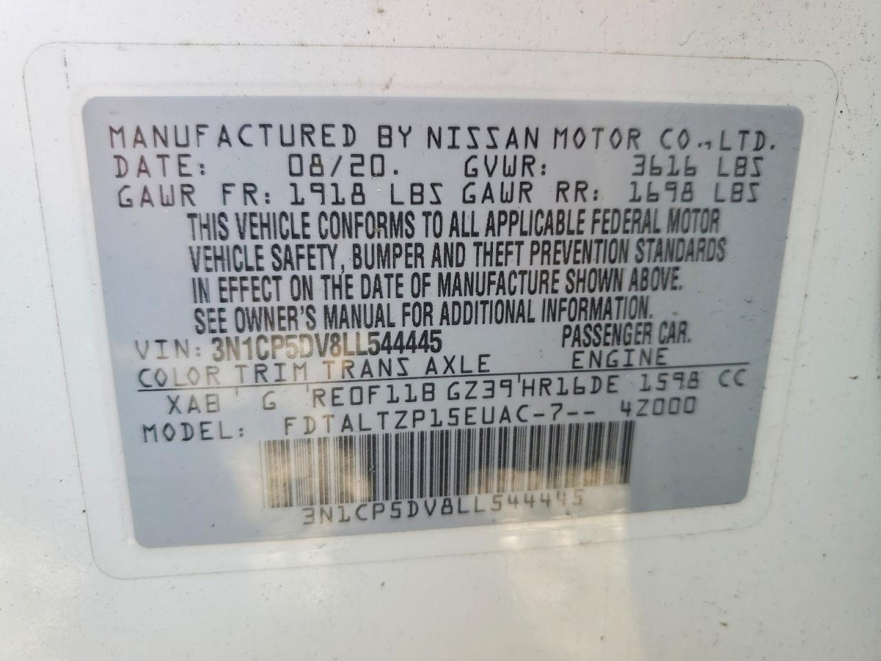 Nissan Kicks S