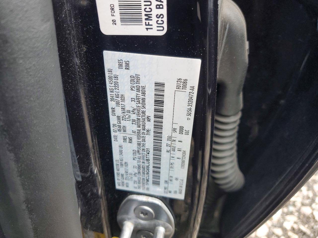 Ford Escape Se