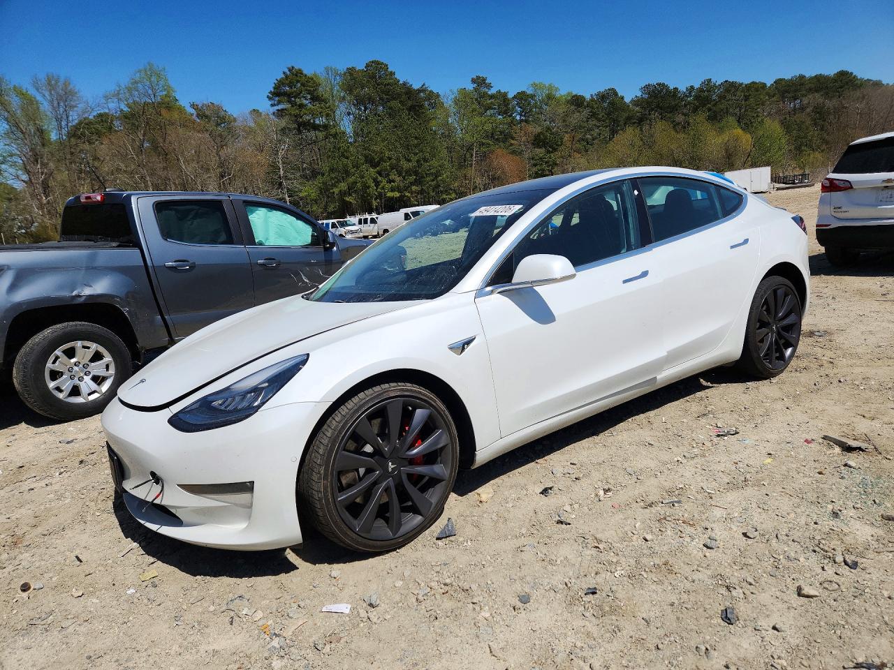 Salvage Tesla Model 3 Image