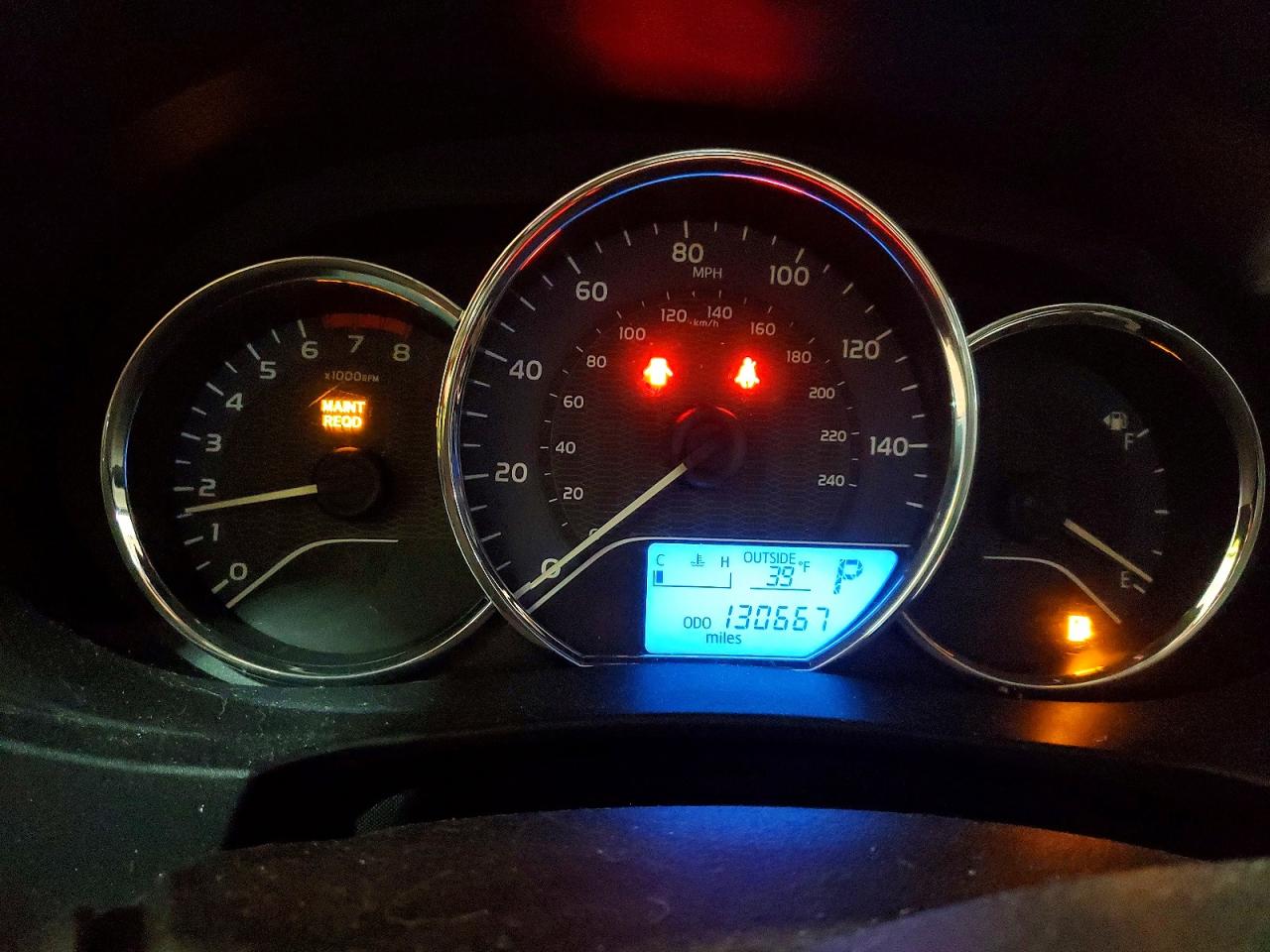 Toyota Corolla Le Eco