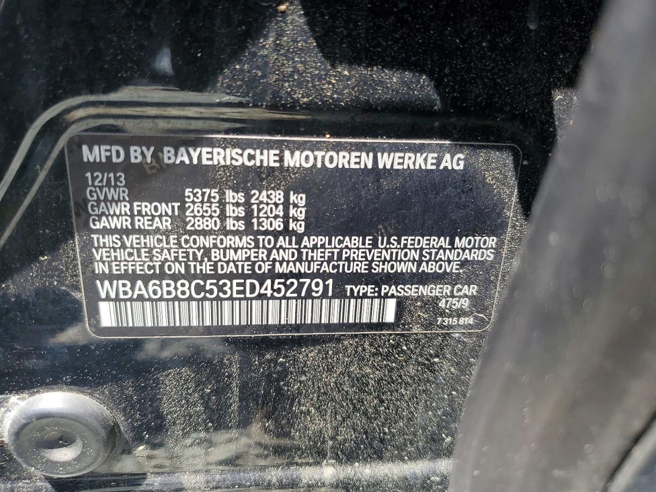 BMW 6 Series Xi Gran Coupe