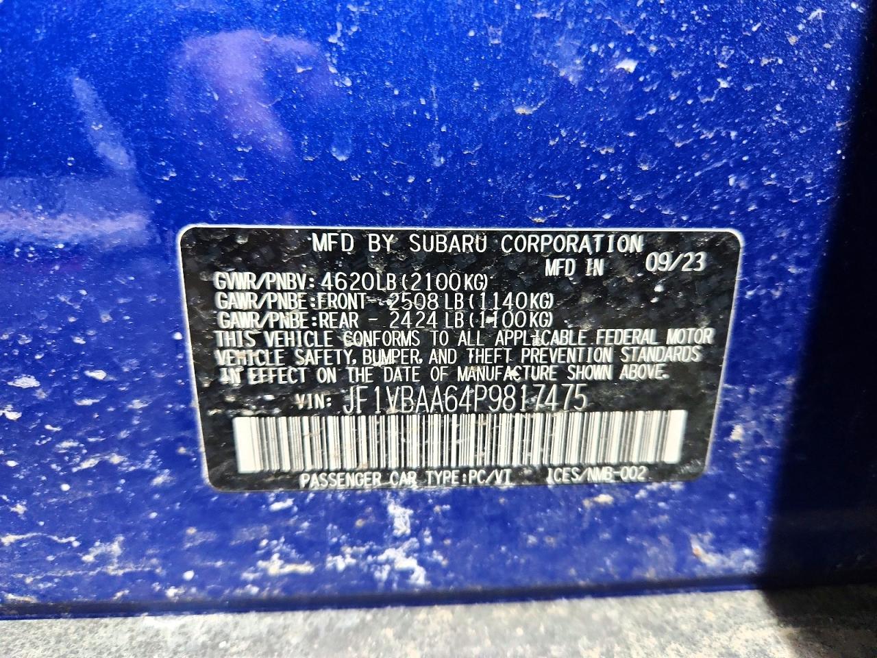 Subaru WRX