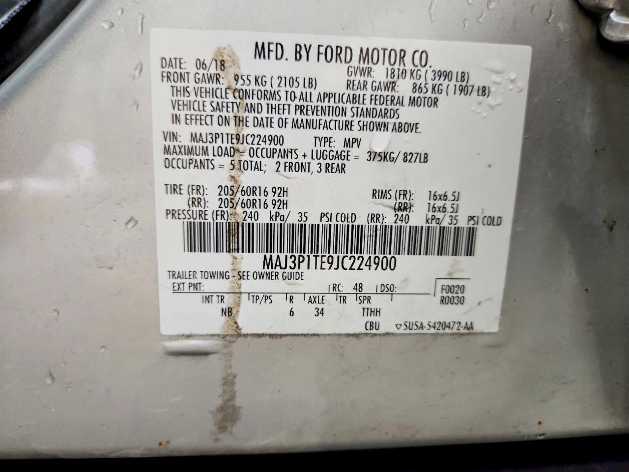 Ford EcoSport Se