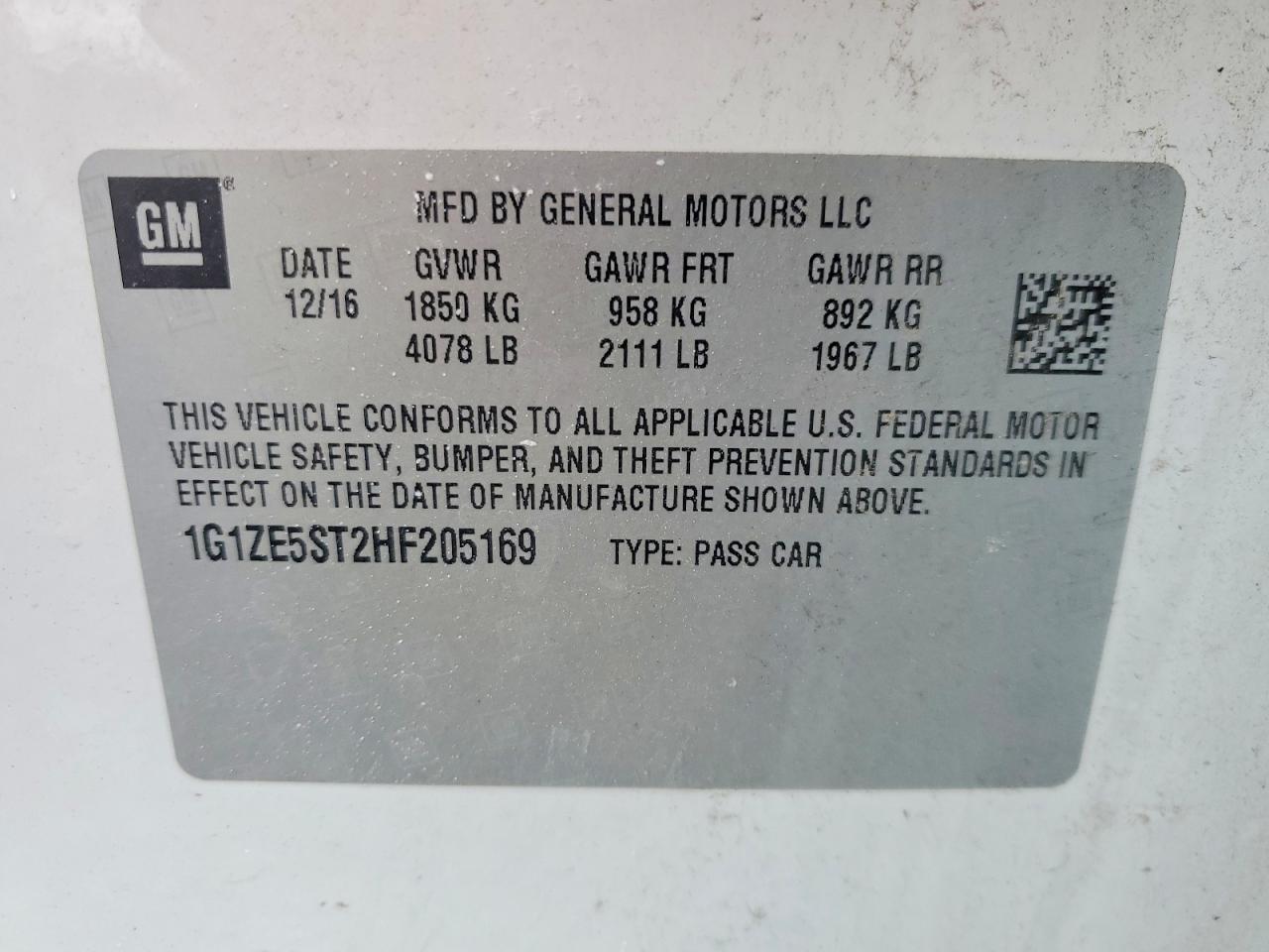 Chevrolet Malibu Lt