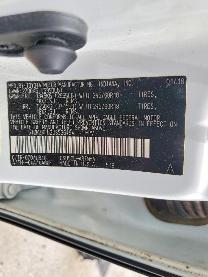 Toyota Highlander Xle