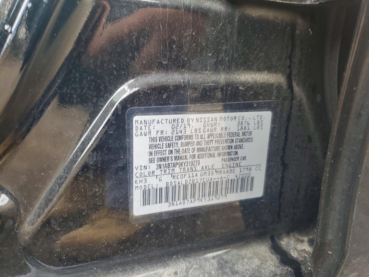 Nissan Sentra Sv