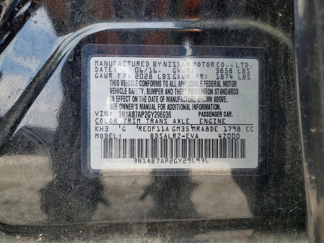 Nissan Sentra Sr