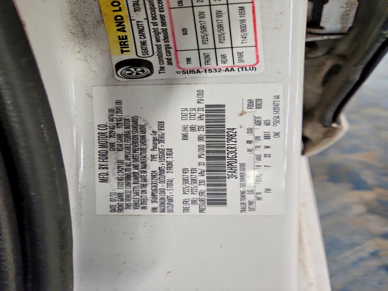 Ford Fusion Sel