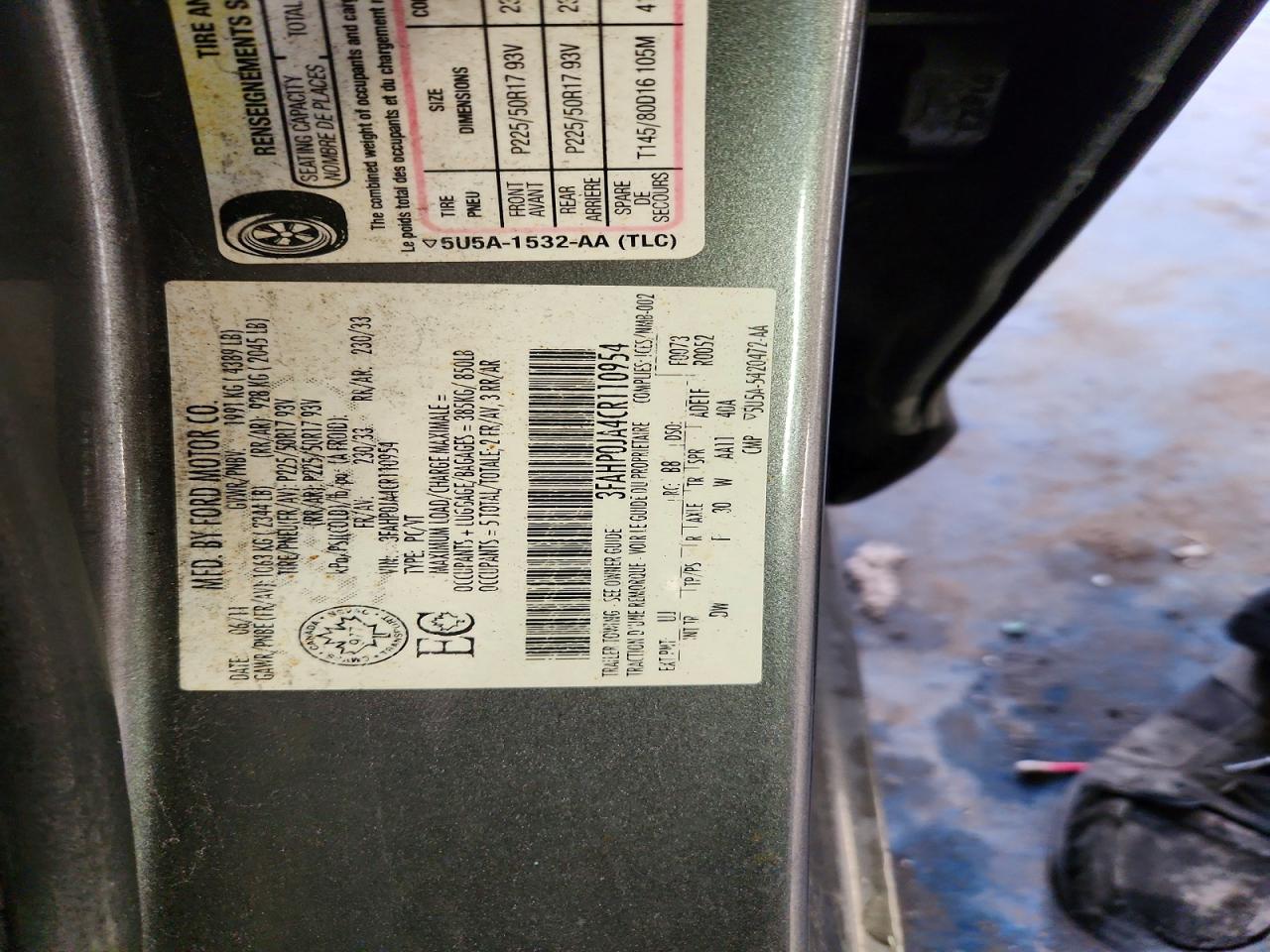 Ford Fusion Sel