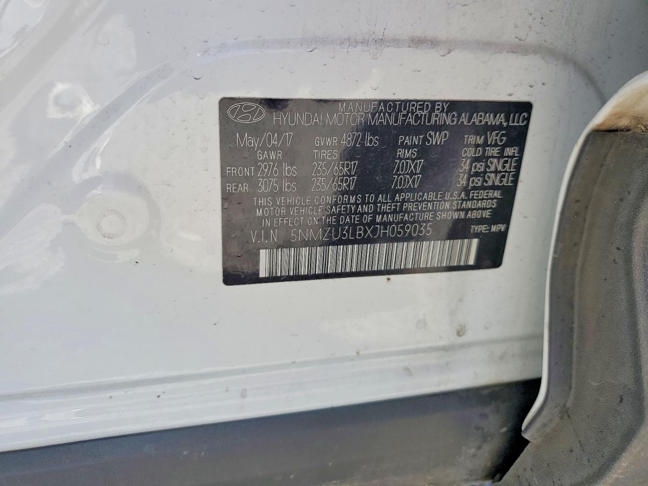 Hyundai SANTA FE 2.4l