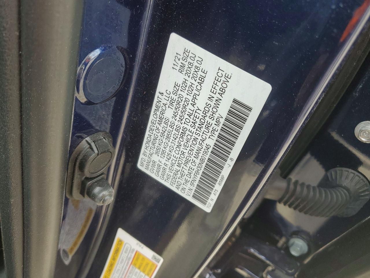Honda Pilot Sport
